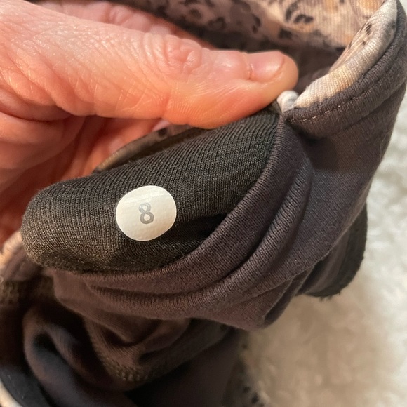 Gray Lululemon Capri Leggings - Picture 4 of 4